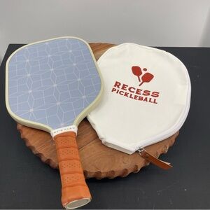 Recess X MSC Pickleball Paddle blue geometric